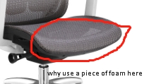 why your mesh fabric seat office chair easy to loose-NOWA-China Office Furniture, China Custom Made Furniture,
