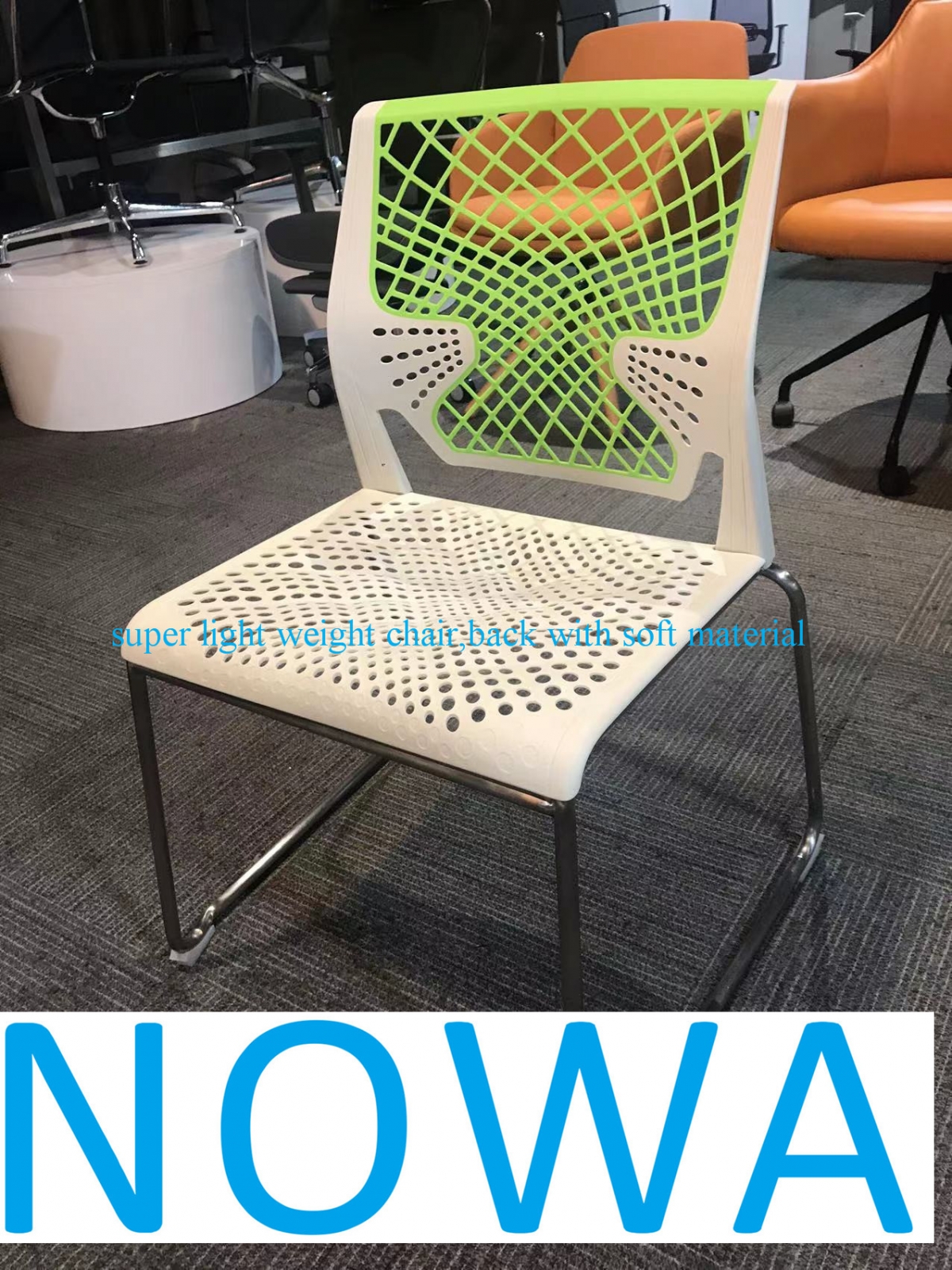 Double color and two different hardness material on chair back- it makes something different from Nowa furniture-NOWA-China Office Furniture, China Custom Made Furniture,