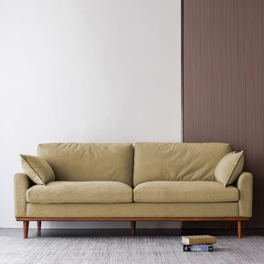 solid wood frame home sofa in fabric upholstery-NOWA-China Office Furniture, China Custom Made Furniture,