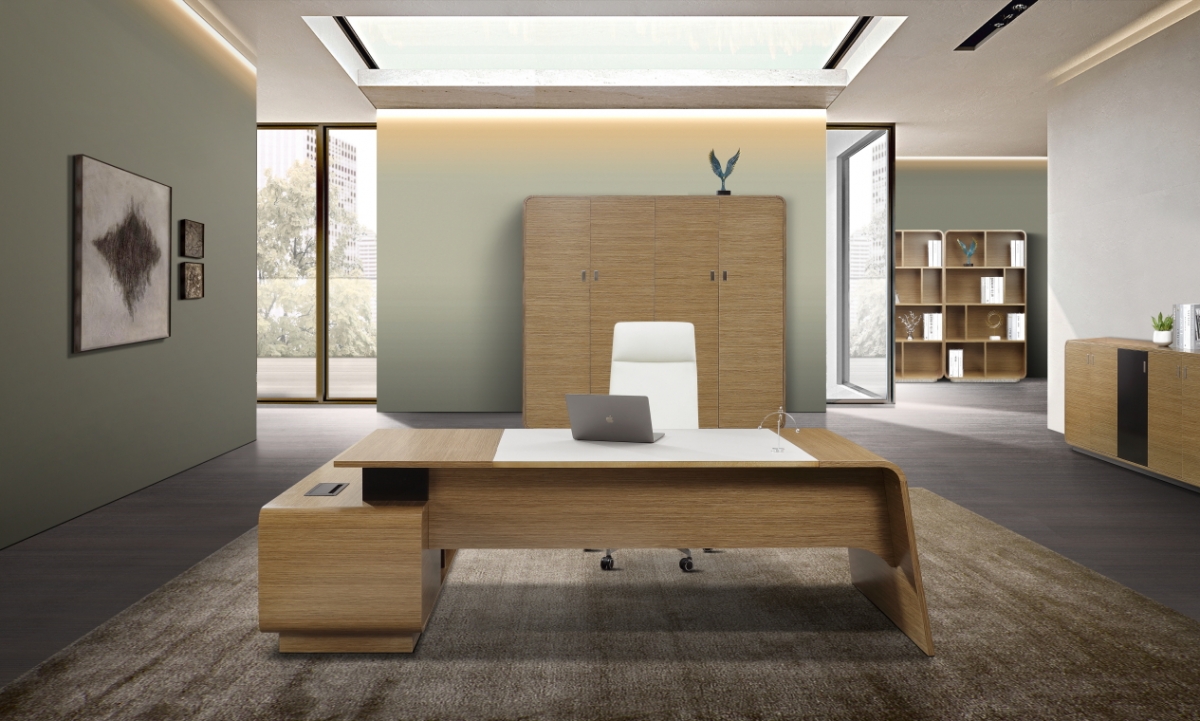 Modern Executive Office Desk top with Fenix NTM-NOWA-China Office Furniture, China Custom Made Furniture,